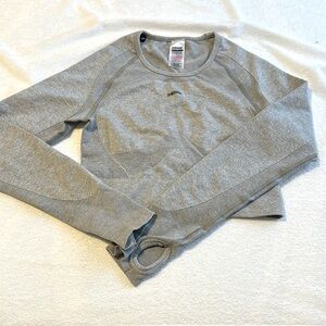 Gymshark long sleeve crop top
